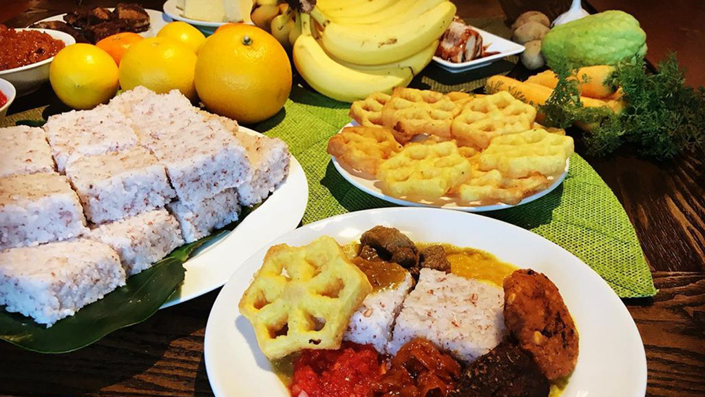 スリランカ料理サンプル
